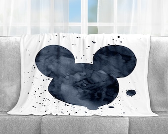 Maus Decke, Decke, Decke, Wohnkultur, Geschenk, Fleece-Decke, Baby-Decke, Erwachsene Decke, 3 Größen