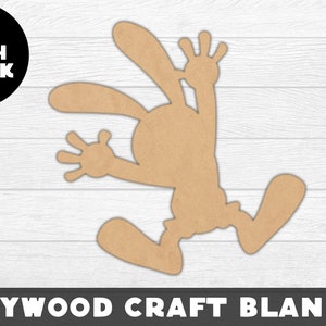 Oswald Wood Shape Wood, Unfinished Wood, Craft Wood, Wood Cutout,  Laser Cut, Craft Supply, Wood Pieces, Wood Blanks, for Crafts