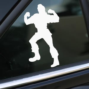 Gaston Decal, Beauty and The Beast Villain decal, Car Decal, wall decal, laptop stickers, Gifts, For Her, For Him