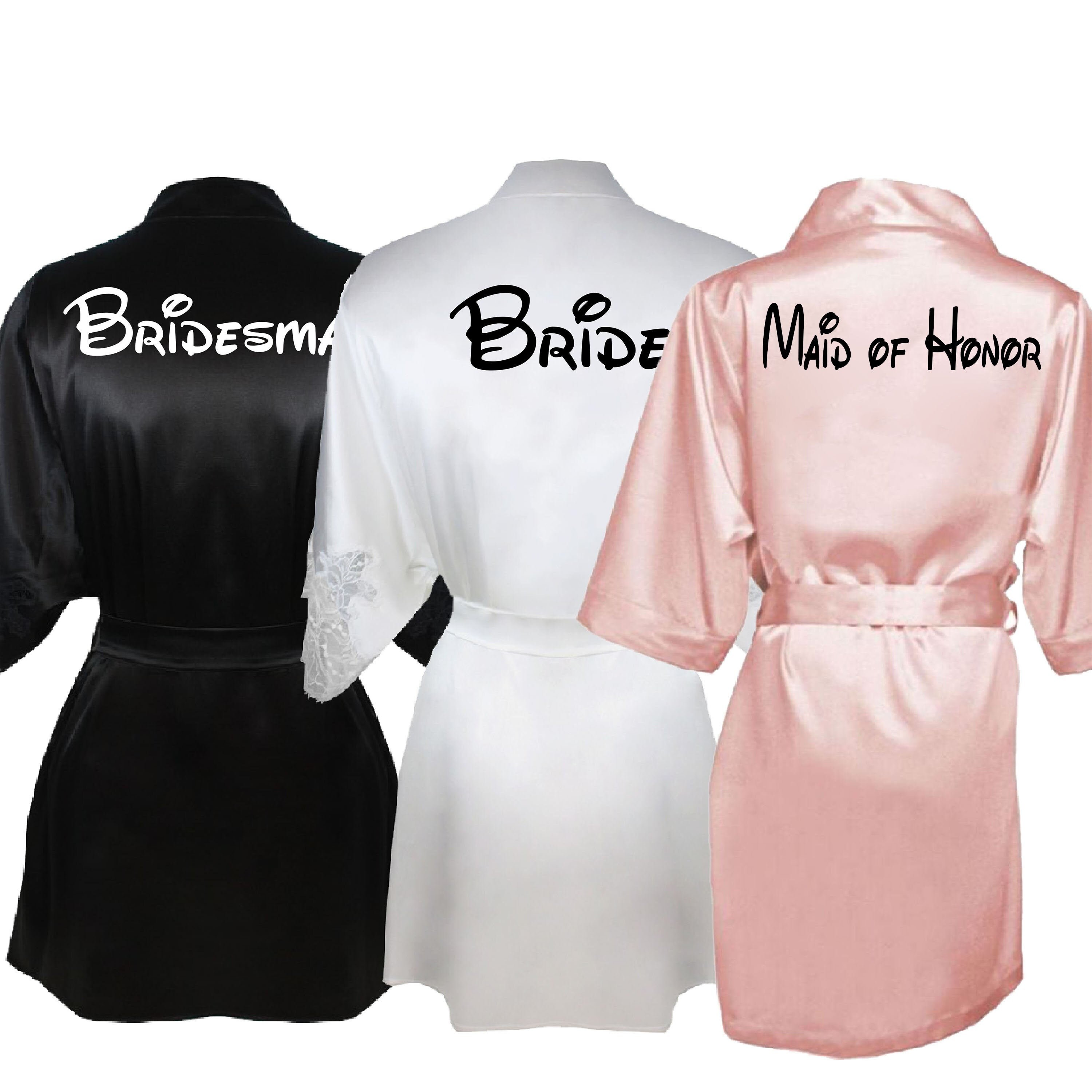 disney personalised dressing gown