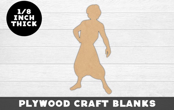 Witch - Laser Cut Out Unfinished Wood Craft Shape FAL73 Witch - Laser Cut Out Unfinished Wood Craft Shape FAL73