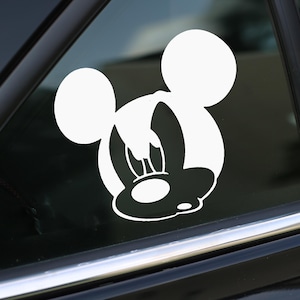 Mouse Decal, Angry Mouse Decal, Car Decal, wall decal, laptop stickers, Vinyl Decal, Stickers, Gifts, For Her, For Him