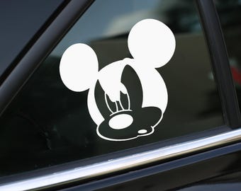 Calcomanía de ratón, calcomanía de ratón enojado, calcomanía para auto, calcomanía de pared, calcomanías para laptop, calcomanía de vinilo, calcomanías, regalos, para ella, para él