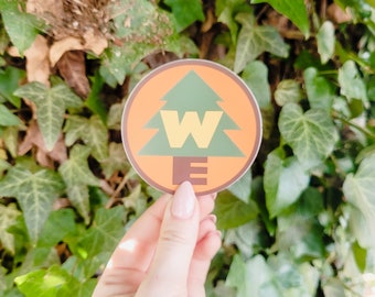 Wilderness Explorer Sticker, Sticker, Up Sticker, Gift, Stickers, Laptop Stickers, Vinyl Stickers, Water Bottle Sticker, Glossy