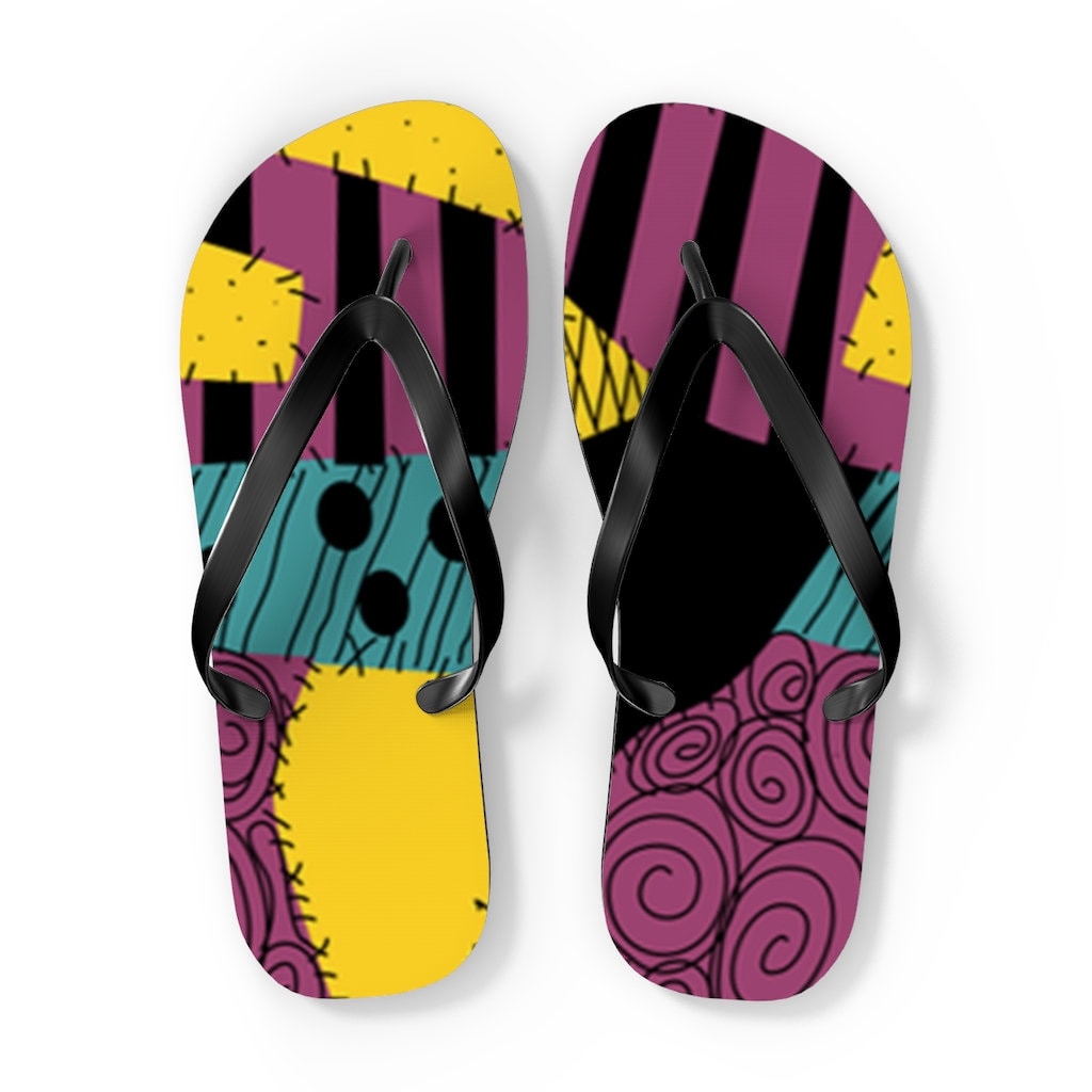 jack skellington flip flops