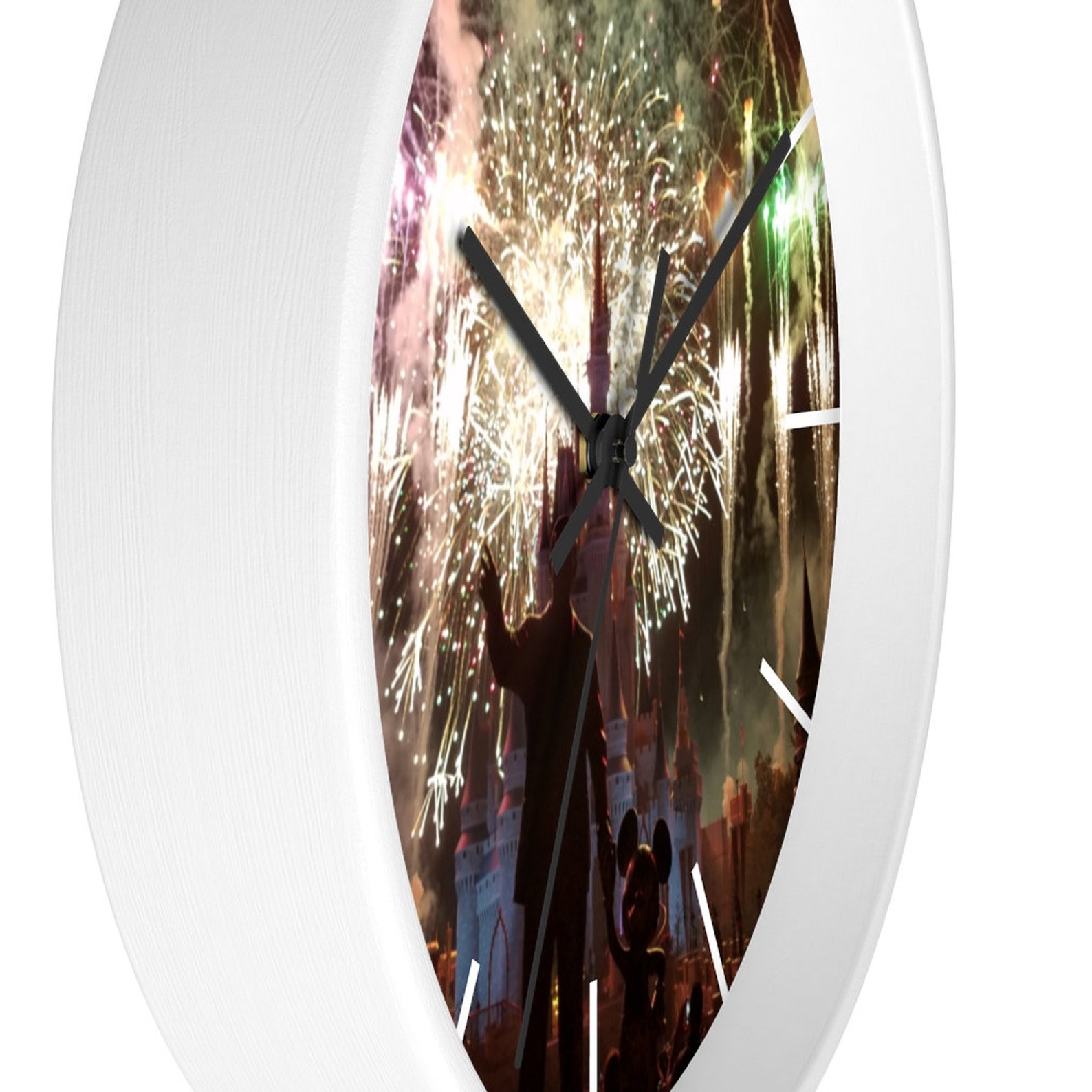 Wishes Wall Clock Disney Home Decor Disney Gifts Disney Etsy