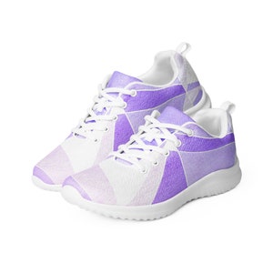 Purple Wall Shoes, Tennis Shoes, Sneakers, MK, Galactic Purple Wall, Tomorrowland Shoes, Gift for Him, Gift for Her,