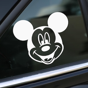 Mouse Decal, Car Decal, wall decal, laptop stickers, Vinyl Decal, Stickers, Gifts, For Her, For Him