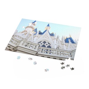 Puzzle Zamek Kopciuszka, Puzzle Magic Kingdom, Rzeczy do zrobienia, W domu, Prezent do domu, Prezenty, Puzzle, Pudełko na Puzzle