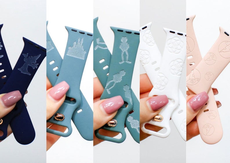 Disney Apple Watch Band Custom Disney Watch Bands Disney Etsy