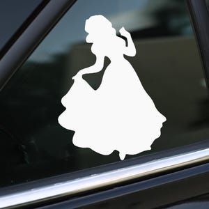 Snow White Decal Princess decal, Car Decal, wall decal, laptop stickers,  Vinyl Decal, Stickers, Gifts, For Her, For Him