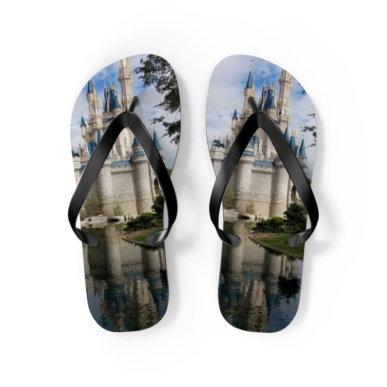 Cinderellas Castle Flip Flops, Castle, Magic Kingdom, Shoes, Sandals ...