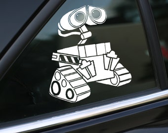 Wall-e Decal, Pixar decal, Car Decal, wall decal, laptop stickers, Vinyl Decal, Stickers, Gifts, For Her, For Him