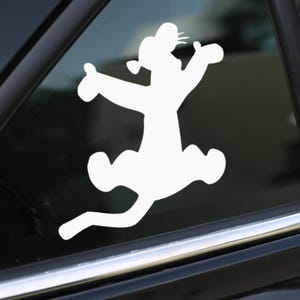 Sticker Tigrou, sticker Winnie l'ourson, sticker voiture, sticker mural, stickers pour ordinateur portable, vinyle autocollant, stickers, cadeaux, pour elle, pour lui