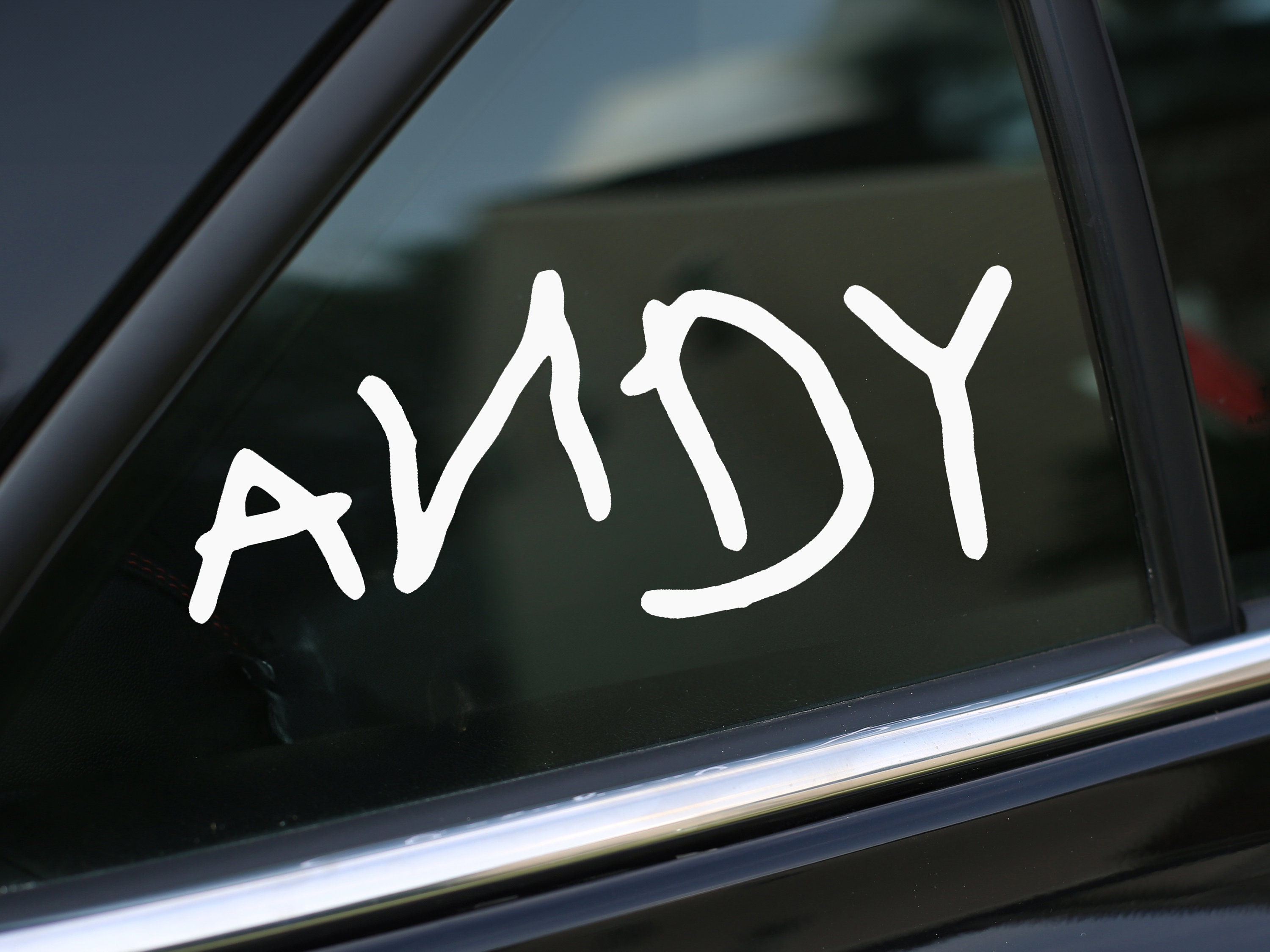 Andy Decal, Toy Story Decal, Car Decal, Wall Decal, Laptop Stickers ...