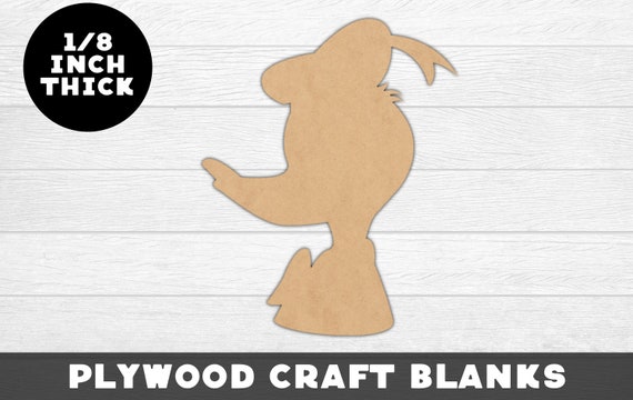 Deer - Laser Cut Out Unfinished Wood Craft Shape DER29 Deer - Laser Cut Out Unfinished Wood Craft Shape DER29
