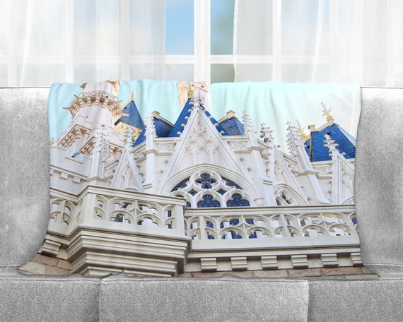 Cinderella's Castle Blanket, Blanket, Throw Blanket, Home Decor