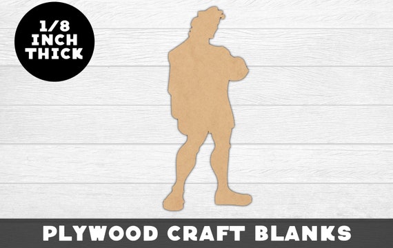 Plaque - Laser Cut Out Unfinished Wood Craft Shape BSC30 Plaque - Laser Cut Out Unfinished Wood Craft Shape BSC30