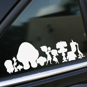 Inside Out Decal, Emotions decal, Car Decal, wall decal, laptop stickers, Vinyl Decal, Stickers, Gifts, For Her, For Him