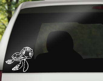 Squirt Decal, Finding Nemo decal, Car Decal, wall decal, laptop stickers, Vinyl Decal, Stickers, Gifts, For Her, For Him