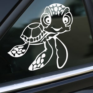 Squirt Decal, Finding Nemo decal, Car Decal, wall decal, laptop stickers, Vinyl Decal, Stickers, Gifts, For Her, For Him