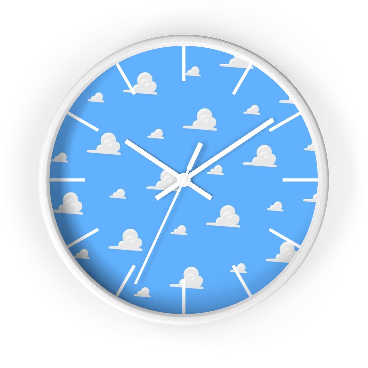 Toy Story Cloud Wall Clock Disney Home Decor Disney Gifts Etsy