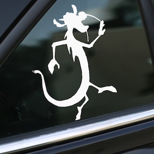Sticker Mushu, sticker Mulan, autosticker, muursticker, laptopstickers, vinyl decal, stickers, cadeaus, voor haar, voor hem
