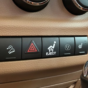 Eject button decal