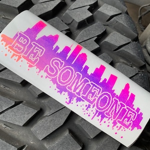 Houston skyline be someone decal