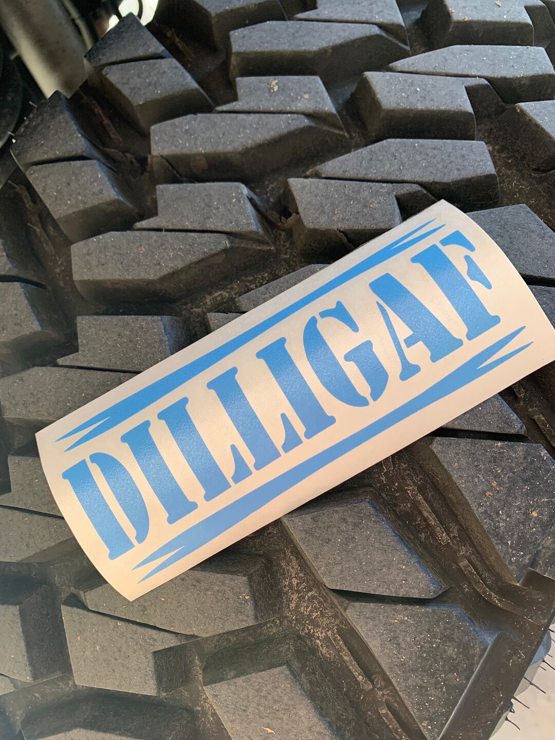 DILLIGAF Decal (does It Look Like I Give a Fu*k) - Etsy
