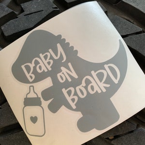 Baby on board decal