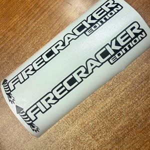 Firecracker edition decals set of 2