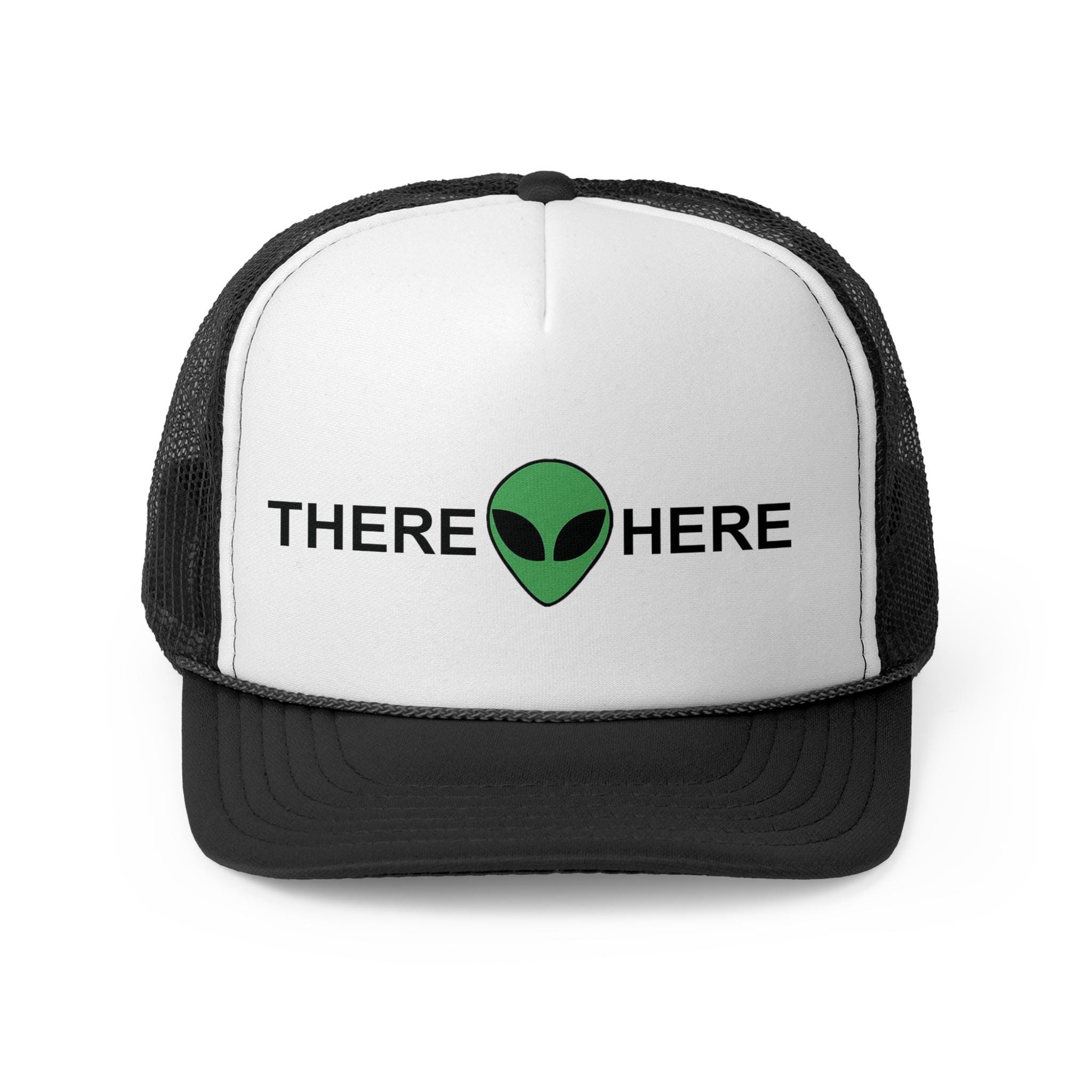There Here Alien Trucker Hat - Etsy display picture 2