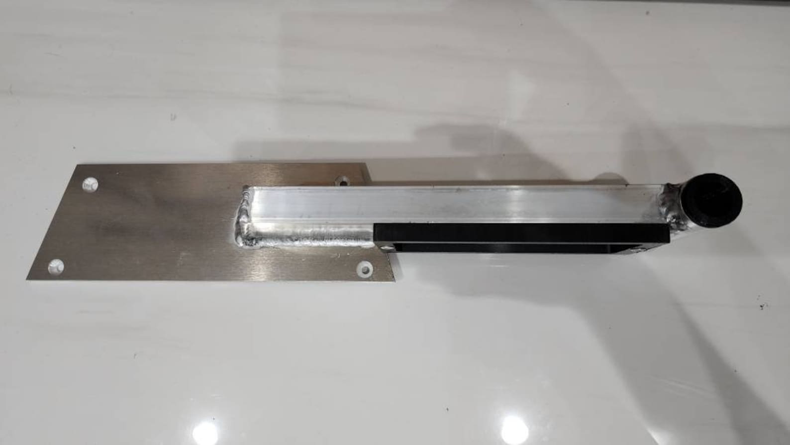 Gheenoe Trolling Motor Mount W/ Pin Anchor Post Aluminum Etsy