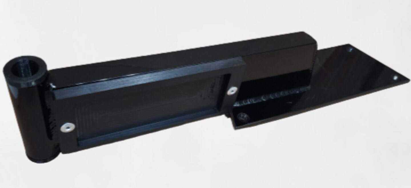 Gheenoe Trolling Motor Mount W/ Pin Anchor Post Aluminum Etsy