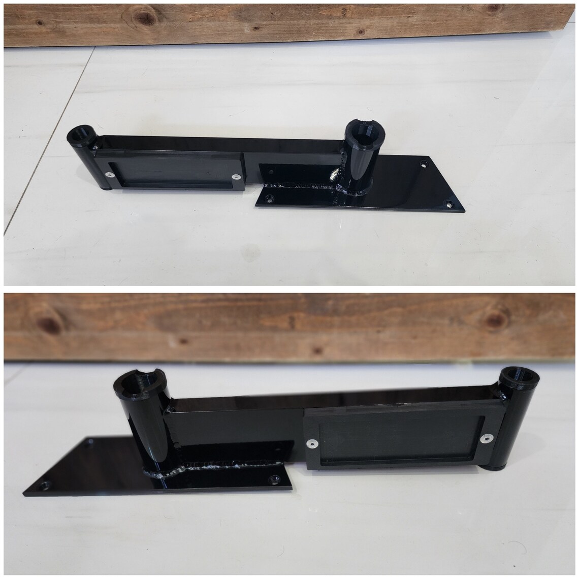 3 in 1 Gheenoe Trolling Motor Mount W/ Rod Holder & Pin Anchor Etsy