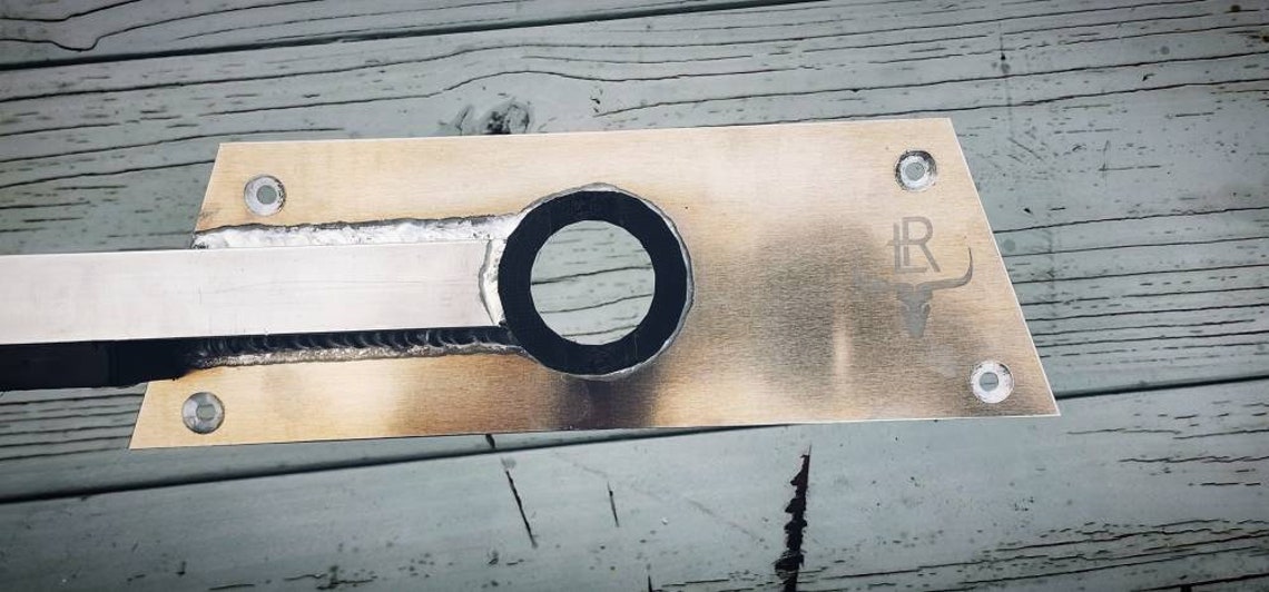 3 in 1 Gheenoe Trolling Motor Mount W/ Rod Holder & Pin Anchor Etsy