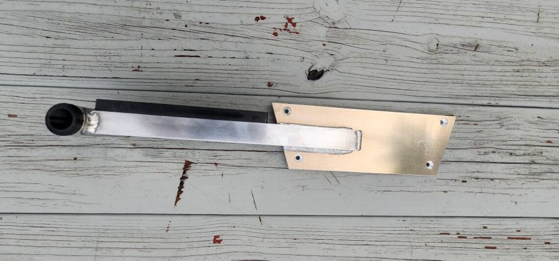 Gheenoe Trolling Motor Mount W/ Pin Anchor Post Aluminum Etsy