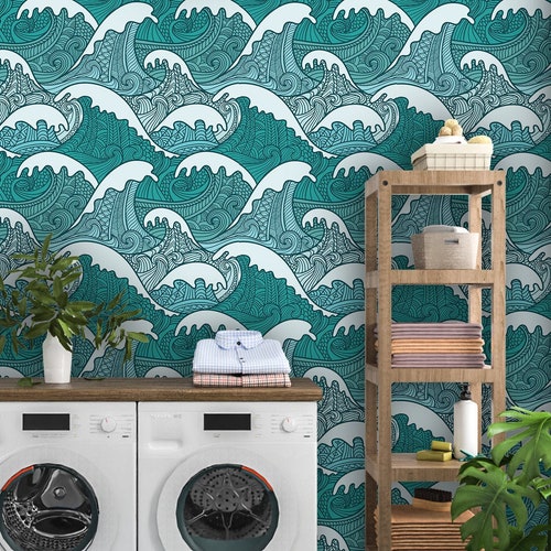 Self Adhesive Japanese Style Fabric Paper Removable Etsy