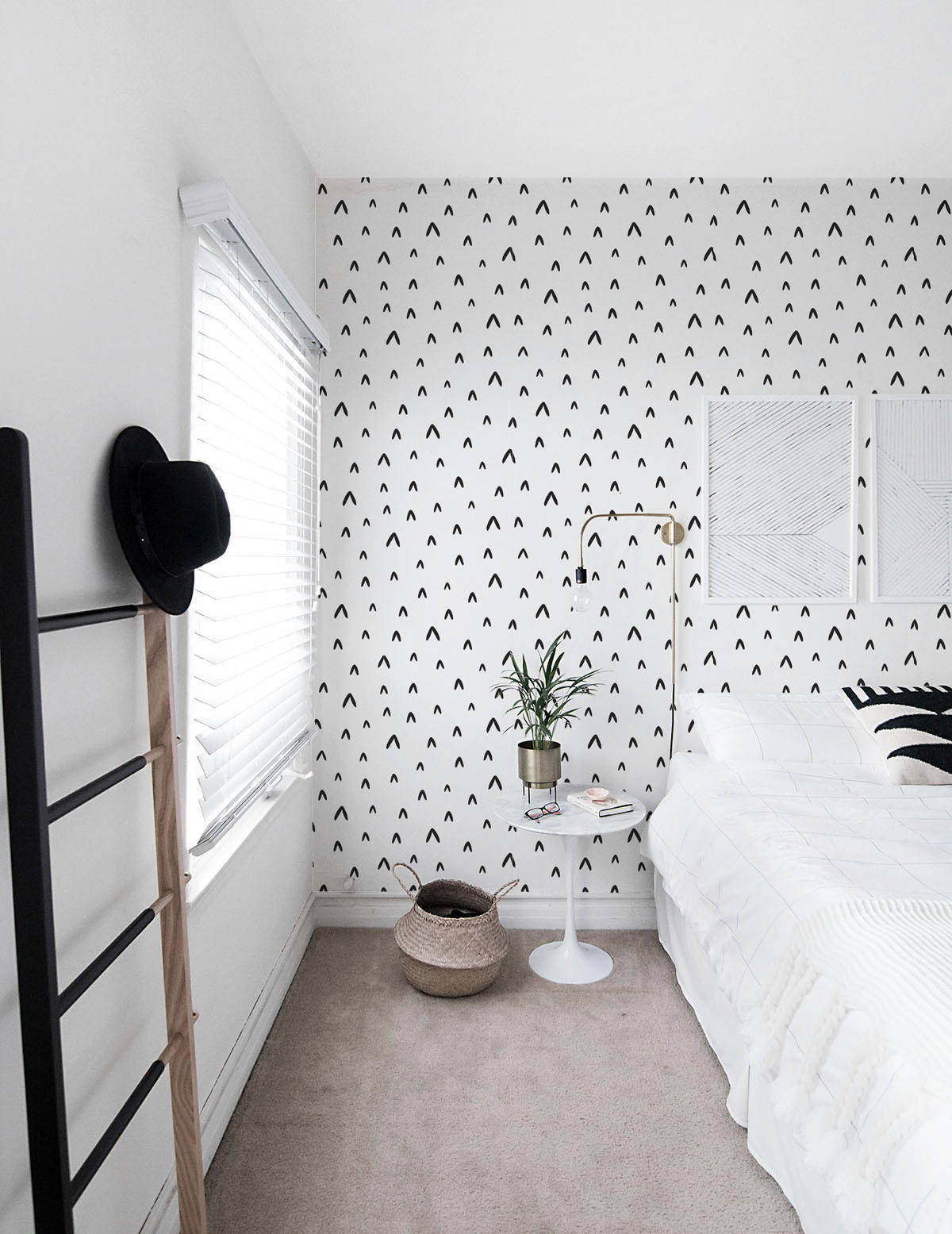 Renters wallpaper Removable sticker wallpaper Cute Abstract in Etsy