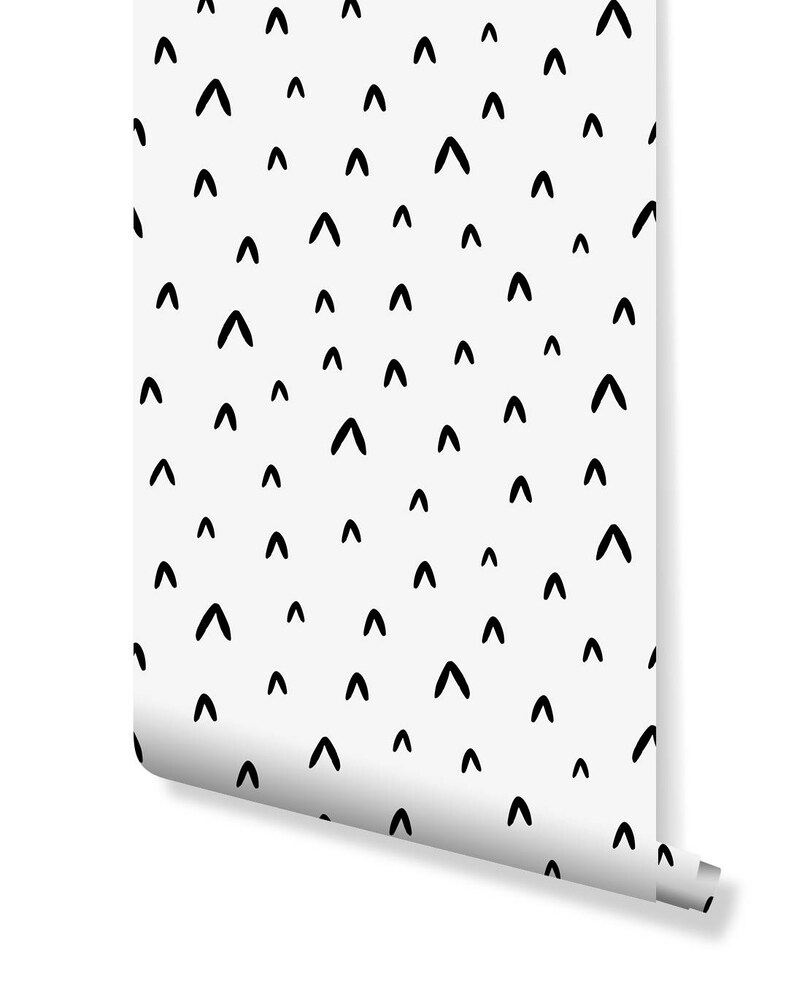 Renters wallpaper Removable sticker wallpaper Cute Abstract in | Etsy