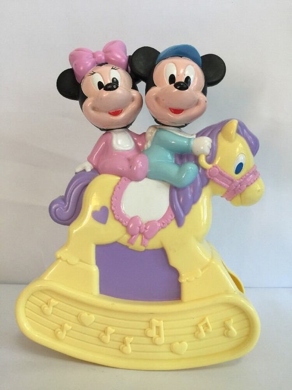 minnie mouse rocking horse