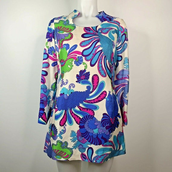 Vintage BH Wragge 69 Dress Size 8 Mod Short Queen