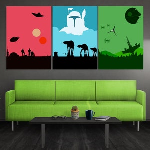 Classic Trilogy Star Wars Poster Set