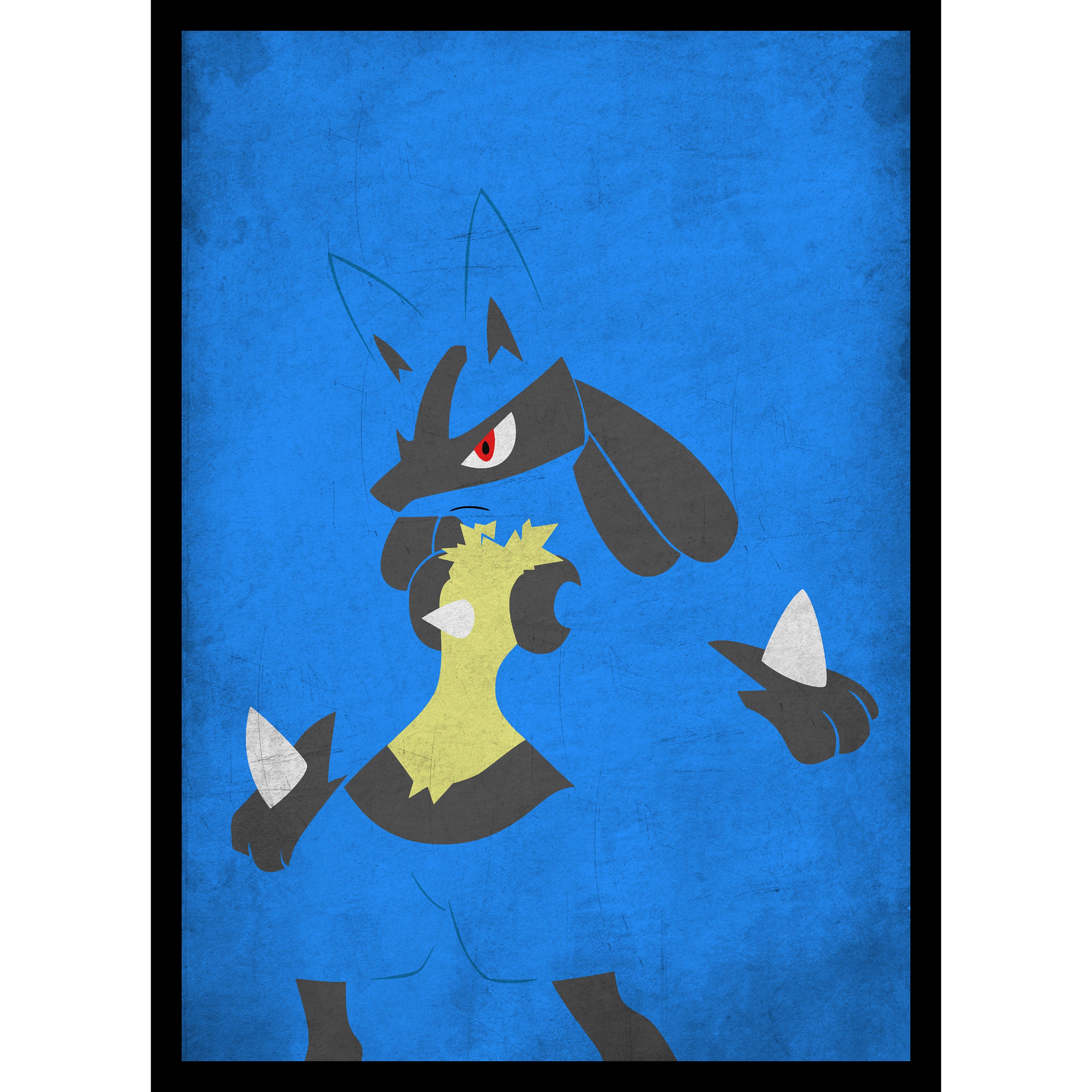 Mega Lucario Shiny  Pokemon art, Pokemon, Painting