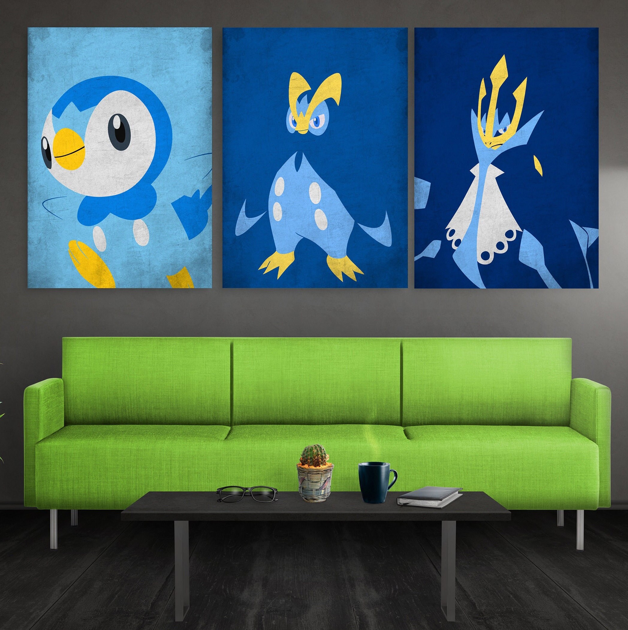Dawn and Piplup - Pokemon Legends Print, an art print by Floof n Wool -  INPRNT
