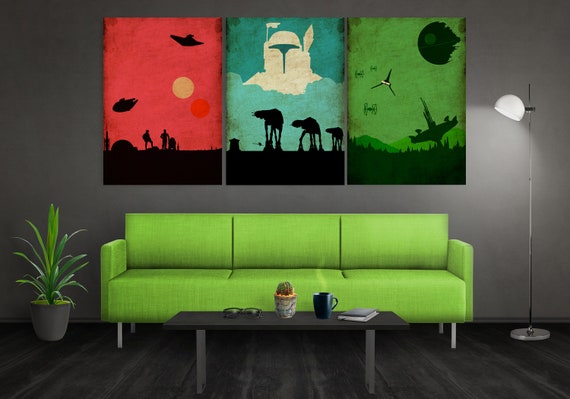 star wars poster set