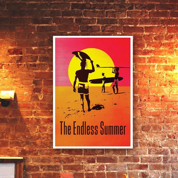 L'été sans fin "la vague parfaite" - The Endless Summer 1966 - Affiche
