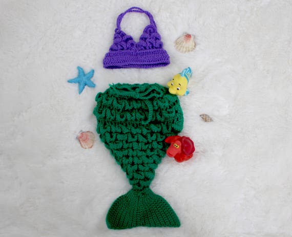 little mermaid newborn outfit