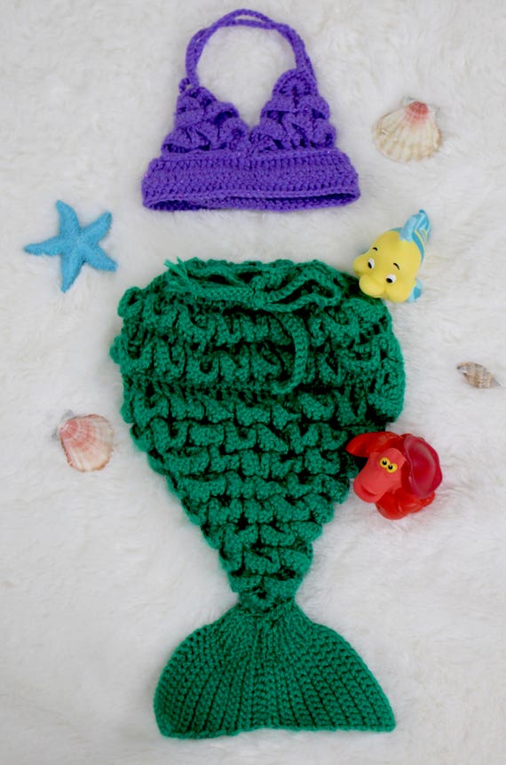 mermaid crochet outfit